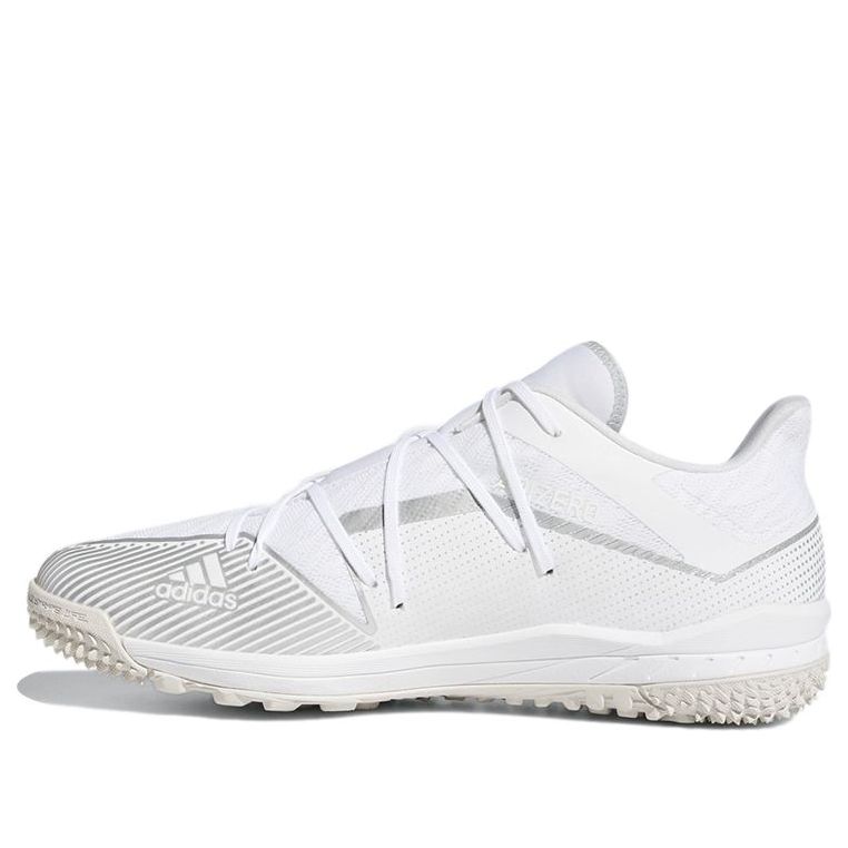 adidas Adizero Afterburner Turf 'White Silver Metallic' FV9416