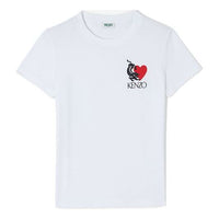 KENZO Round Neck Short Sleeve White FA5-2TS71-34W8