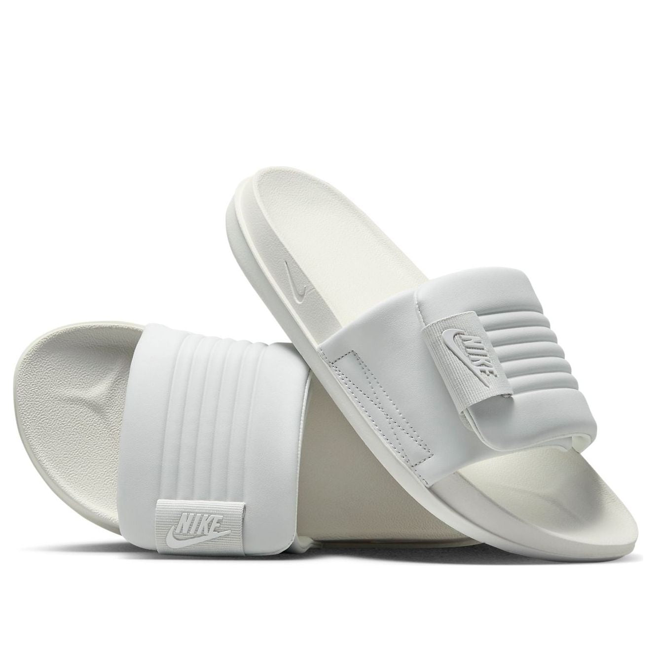 (WMNS) Nike Offcourt Adjust 'White/Gray' DV1033-001