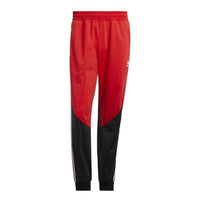 adidas SST Blocked Track Pants 'Red Black' HC2078