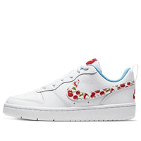 (GS) Nike Court Borough Low 2 'White Cherry' CJ2238-100