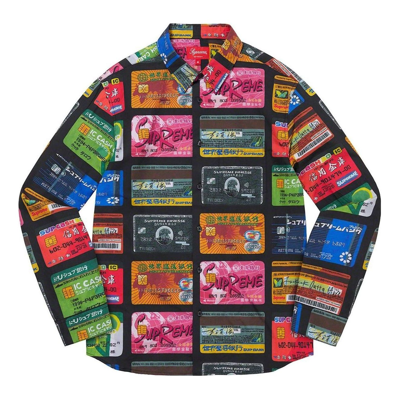 Supreme Credit Cards Shirt 'Multi-Color' SUP-SS22-867
