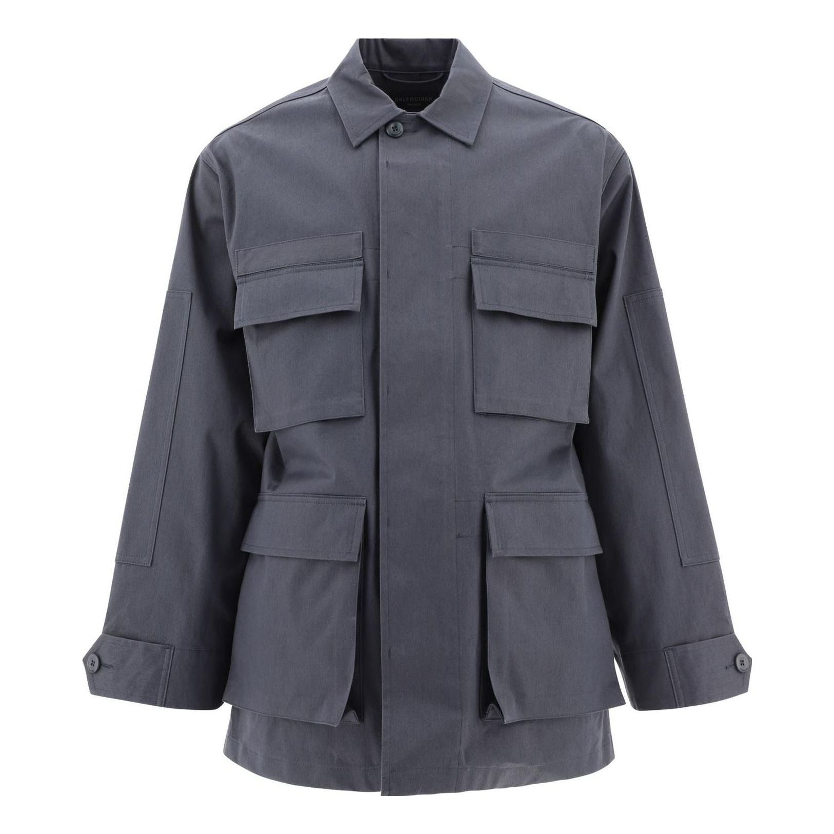 Balenciaga Cargo Jacket 'Grey' 720159TNP072043