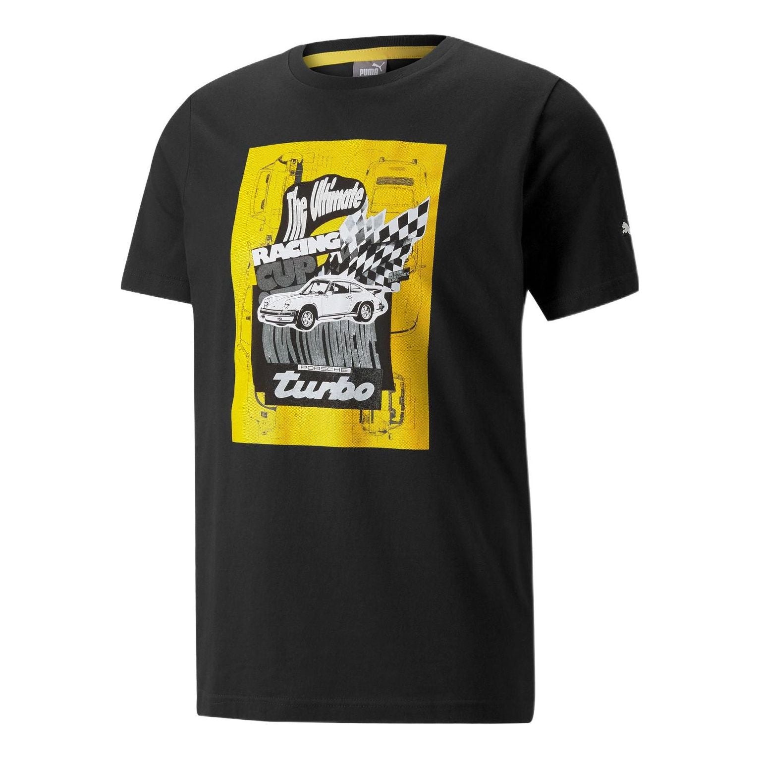 PUMA Porsche Medium Graphic T-Shirt 'Black' 533785-01