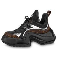 LOUIS VUITTON Archlight 2.0 Platform Sneakers 'Black White with Brown Monogram' 1ABIHC