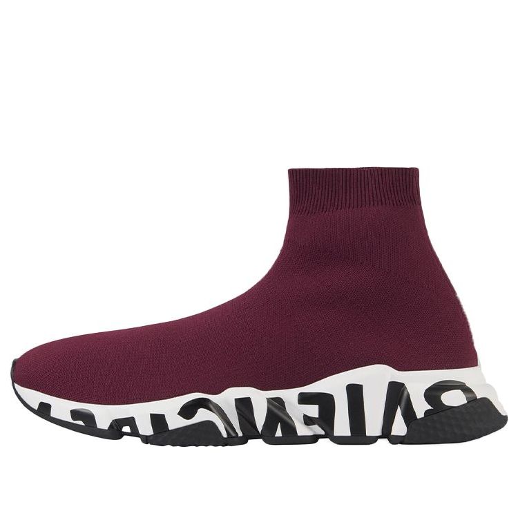 Balenciaga Speed Trainer 'Midsole Graffiti - Purple' 605972W05GE6091