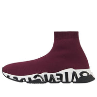 Balenciaga Speed Trainer 'Midsole Graffiti - Purple' 605972W05GE6091