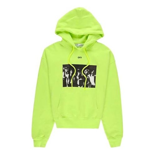 Off-White SS20 Mens Fluorescence Logo Sweater OMBB037R20E300156210