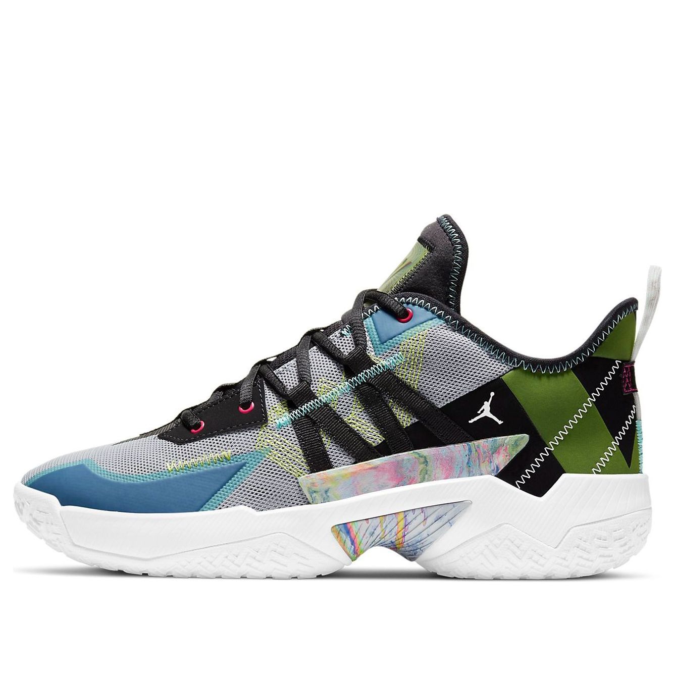 Air Jordan Westbrook One Take 2 'Wolf Grey Aurora Green' CW2457-003