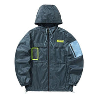 Skechers Casual Windbreaker Jacket 'Teal' L121M148