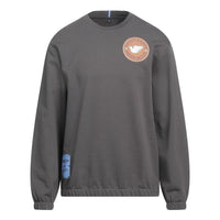 Alexander McQueen Happy Earth Happy Being Slogan Long Sleeves T-Shirt 'Grey' 669496-RST55-2007