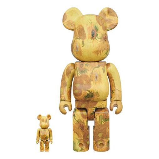 Van Gogh Museum Sunflowers 100%+400% BEARBRICK3378