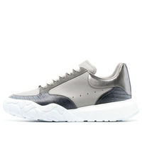 Alexander McQueen Court Trainer 'Grey Silver Navy White' 711132WIAAB1820