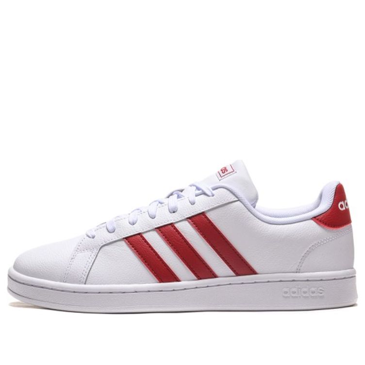 adidas neo Grand Court 'White Red' FW5676