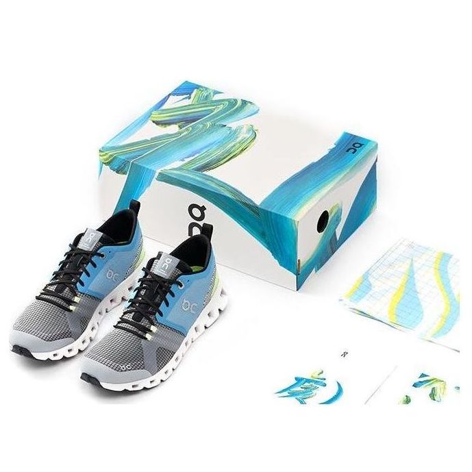 (WMNS) On Running Cloud X Shift 'Grey Blue' 38.98379