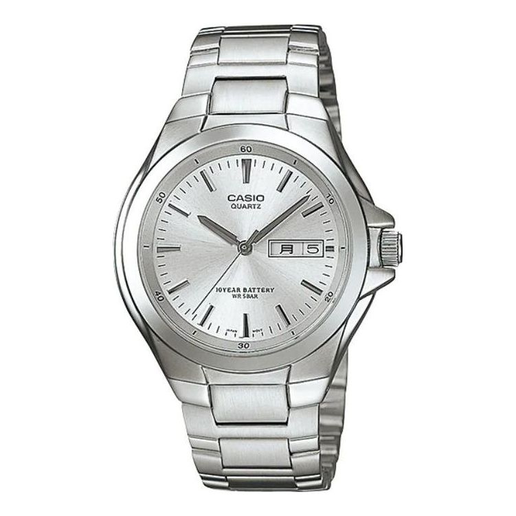 Men's CASIO Quartz Watch Waterproof Stainless Steel Strap Mens Analog MTP-1228DJ-7AJH