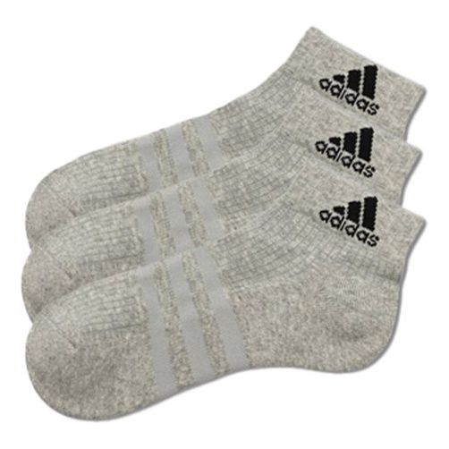 adidas Training Sports Socks Couple Style 3 Pairs Gray AA2293