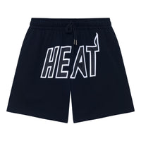 Mitchell & Ness x NBA Miami Heat Big Logo Shorts 'Black' MNJYSSS23107-BLACK