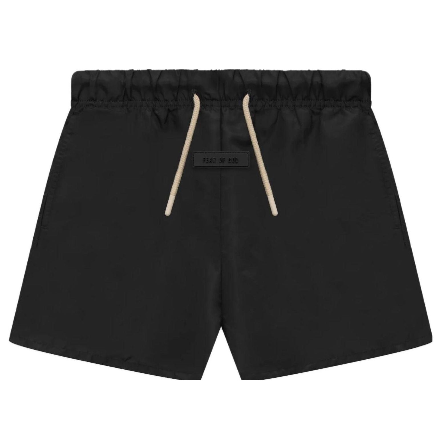 Fear of God Essentials SS23 Running Short 'Jet Black' 160SP232020F