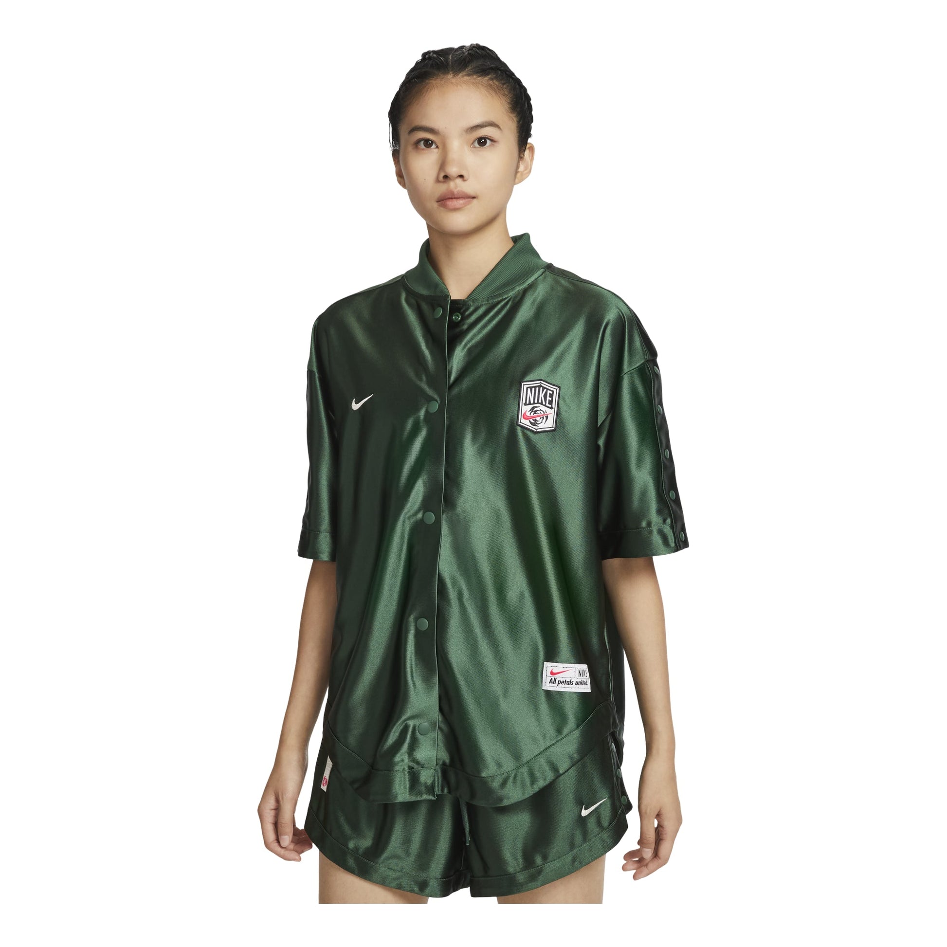 (WMNS) Nike Sportswear Shirt 'Green' FQ0700-323