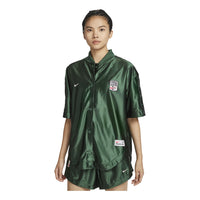 (WMNS) Nike Sportswear Shirt 'Green' FQ0700-323