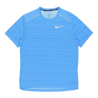 Nike DRI-FIT Quick Dry Reflective Casual Sports Running Blue CU0327-402