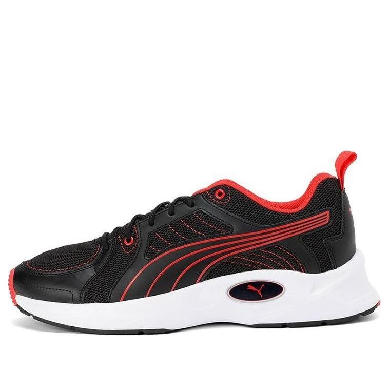 (WMNS) PUMA Nucleus Run Imeva Low Black/Red/White 369869-01