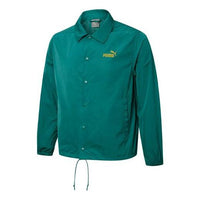 PUMA Unisex Skb Logo Printing Jacket Green 537012-90