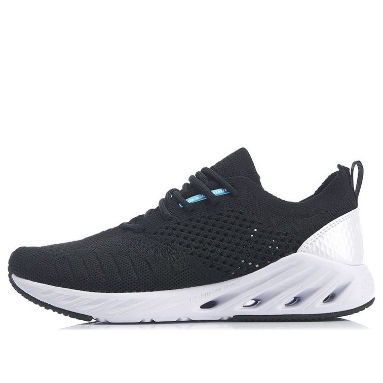 (WMNS) Li-Ning Arc Running Shoes 'Black White' ARHP048-1