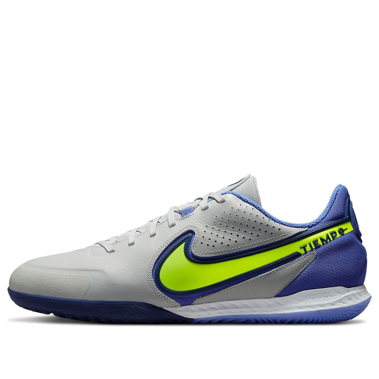 Nike React Tiempo Legend 9 Pro IC 'Gray Blue' DA1183-075
