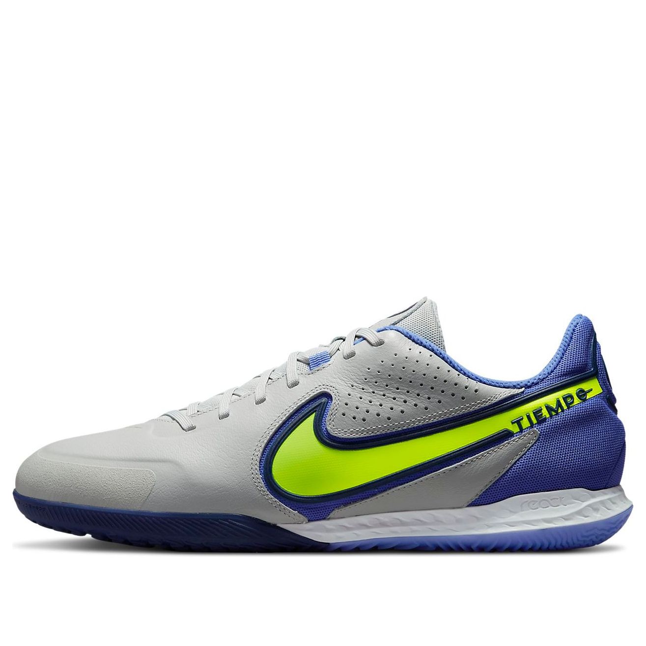 Nike React Tiempo Legend 9 Pro IC 'Gray Blue' DA1183-075