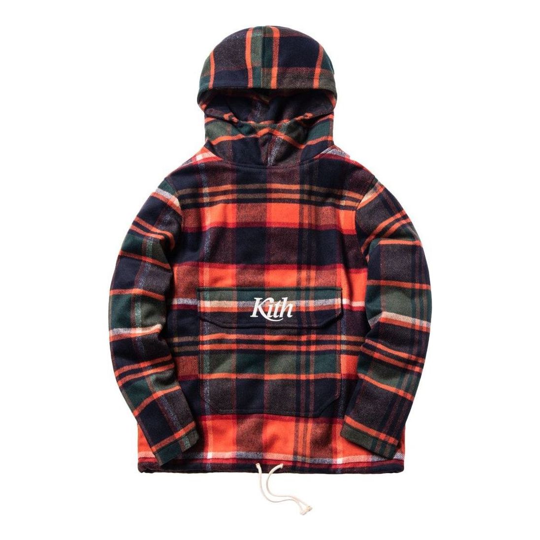 KITH Color-Blocked Harrison Plaid Flannel Pullover 'Multi' KH-FW18-002