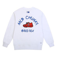 MLB Boston Red Sox Graffiti Sports Long Sleeves Unisex White 31MT05011-43W