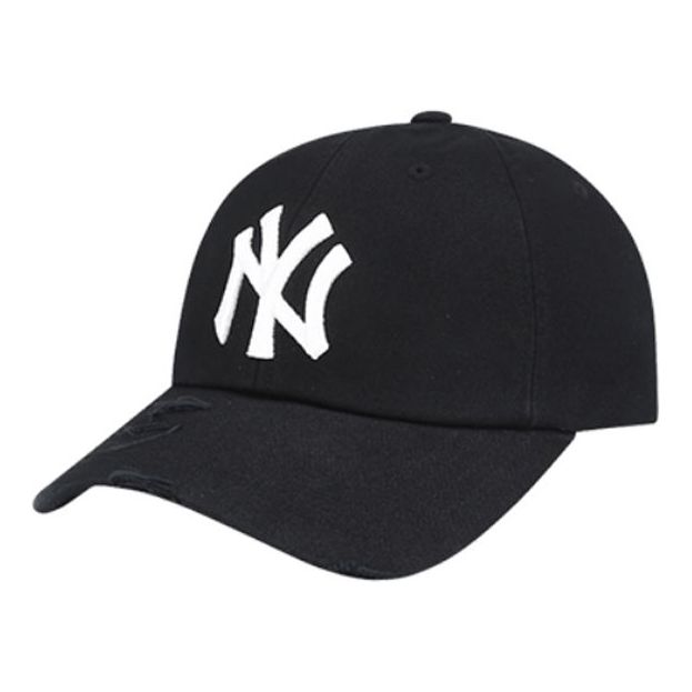 MLB Large Logo Alphabet Embroidered Baseball Cap Black 32CP79911