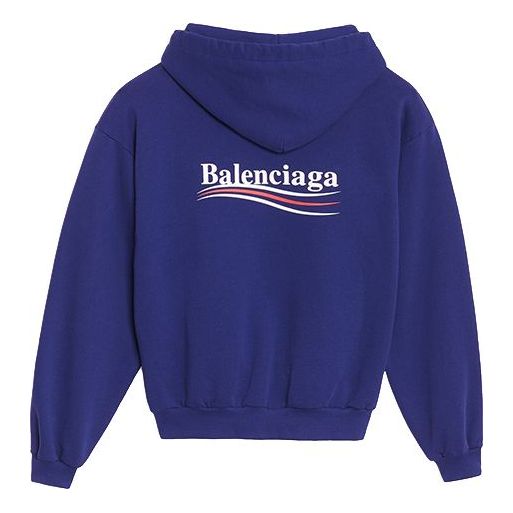 Balenciaga Logo Printing Unisex Blue 508205TBV144540
