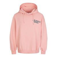 MLB Logo Embroidered Pattern hooded Long Sleeves Unisex Pink Red 31HD04941-07P