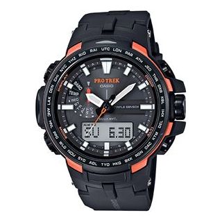 CASIO PRW-6100 mountaineering waterproof electronic men's /Orange Sports Solar Powered Black Analog/Digital Combo PRW-6100Y-1PR