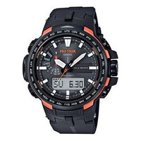 CASIO PRW-6100 mountaineering waterproof electronic men's /Orange Sports Solar Powered Black Analog/Digital Combo PRW-6100Y-1PR