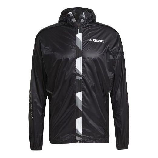 adidas Outdoor Sports Hooded Jacket Black GJ7621