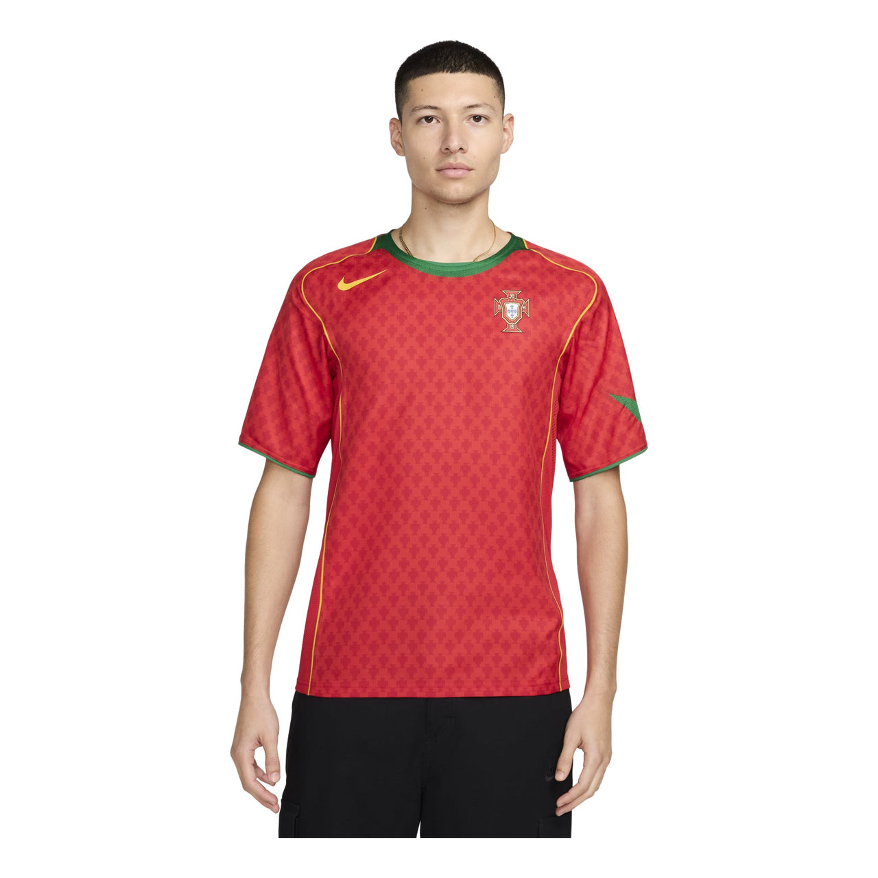 Nike Portugal 2004 Reissue Replica Jersey 'Sport Red Green Yellow' HF6851-614