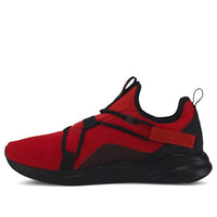 PUMA Softride Rift Slip-on 'Black Red' 193845-02