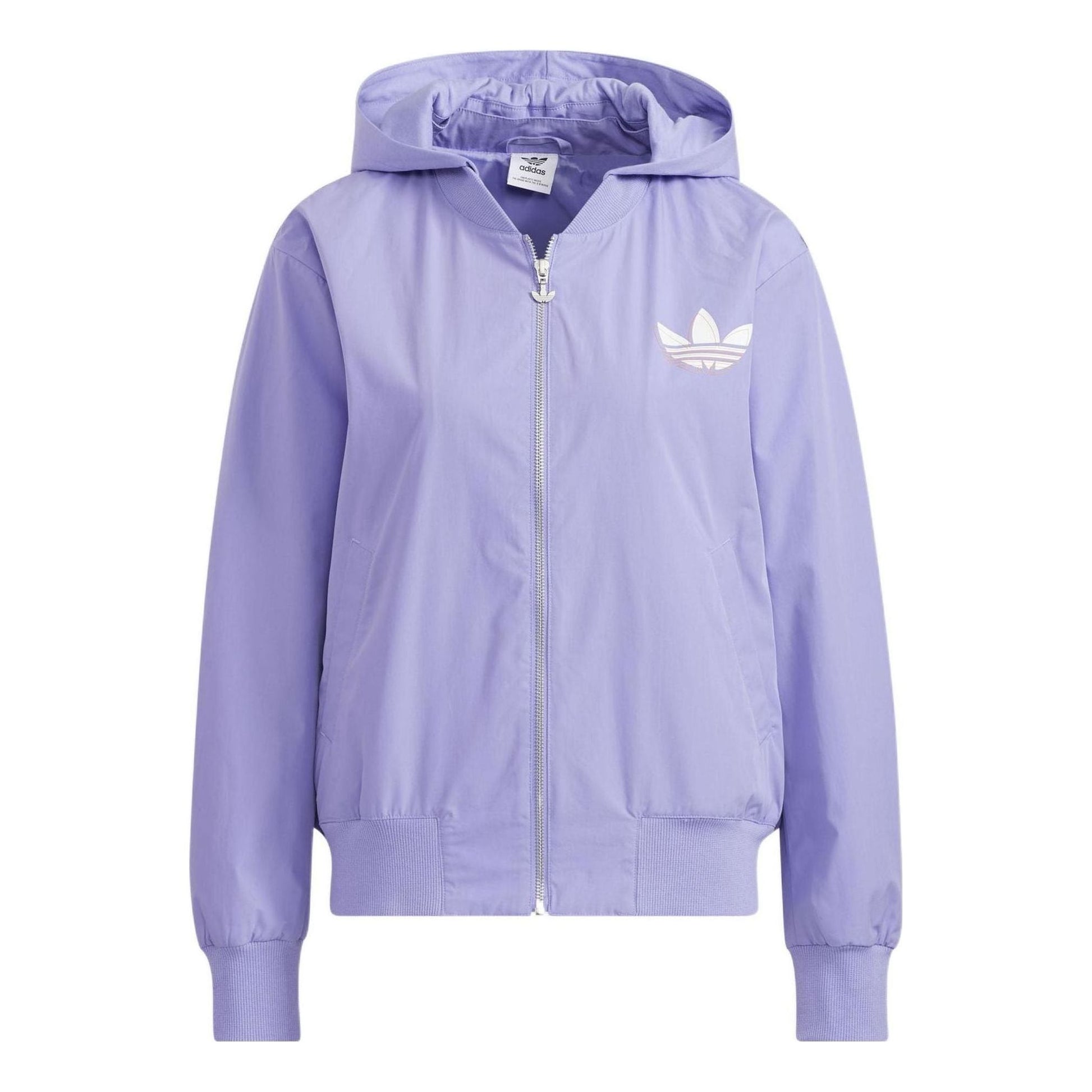 (WMNS) adidas Streetball Windbreaker Asia Sizing 'Purple' HH9455