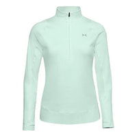 (WMNS) Under Armour Storm Midlayer 1/2 Zipper Sports Top Blue 1356229-403