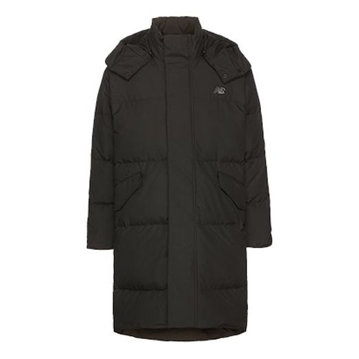 New Balance Long Puffer Jacket Asia Sizing 'Black' NP847021-BK