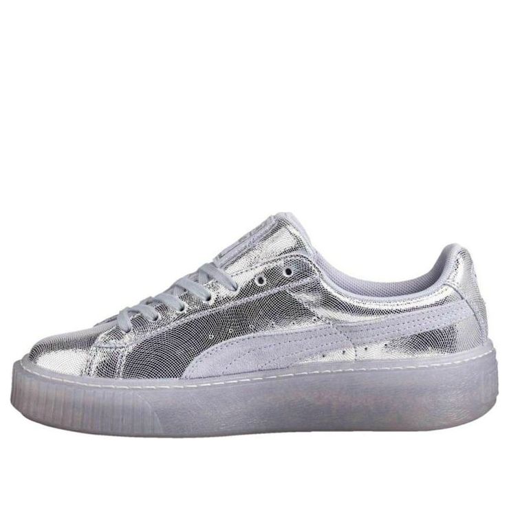 (WMNS) PUMA Suede Platform Sintillant 364587-02