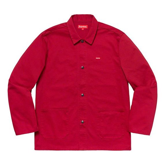 Supreme SS19 Shop Jacket Cargo Red SUP-SS19-10317