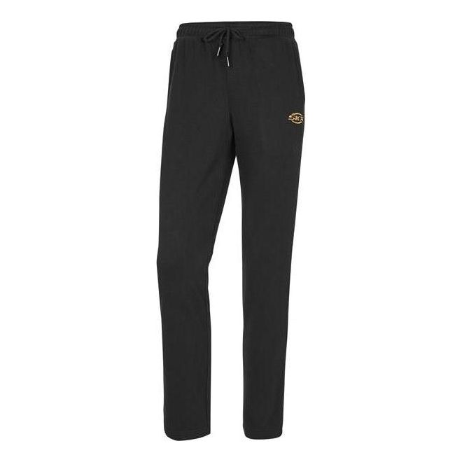 (WMNS) Skechers SKX Sport Sweatpants 'Black Yellow' P122W010-0018