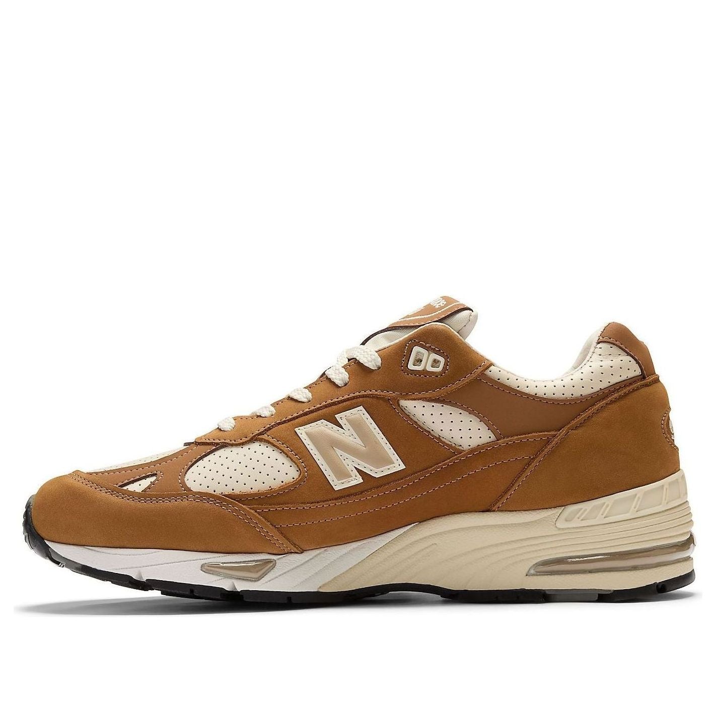 (WMNS) New Balance 991v1 Made in UK 'Chipmunk Birch' W991TW1