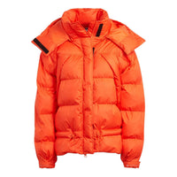 (WMNS) adidas By Stella Mccartney Mid-Length Padded Down Jacket Asia Sizing 'Orange' HI6085