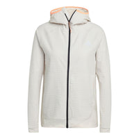 (WMNS) adidas X-City Running Soft Shell Running Jacket 'White' HK6479